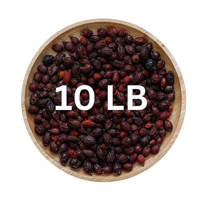 Rosehip Tea Organic (10 LB) – Dried Rose Hip Fruit Whole – Source of Vitamin C from Food - Bloomnest