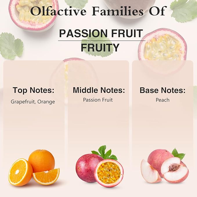 PHATOIL Passion Fruit Fragrance Oils for Aromatherapy, 3.38FL.OZ Diffuser Oils for Home, Perfect for Aromatherapy, Humidifiers, Yoga, DIY Candle and Soap Making - 100ml - Bloomnest