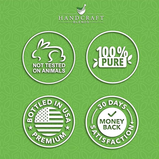 Handcraft Blends Peppermint Essential Oil – 0.33 Fl Oz – 100% Pure and Natural – Premium Grade Essential Oil for Diffuser and Aromatherapy, Skin, Massage, Candle and Soap Making Fragrance - Bloomnest
