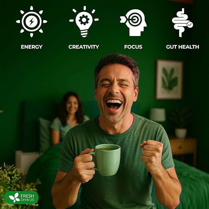 FreshDrinkUS, 24 Packs of Premium Herbal Kidney Support Tea – Ginseng Six Treasure Blend, 9 Powerful Ingredients, 10g/Bag – Men's Wellness Tea with Ginseng and Five Treasure Aid Root. - Bloomnest