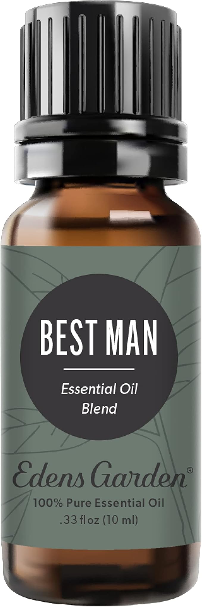 Edens Garden Best Man Essential Oil Blend- 100% Pure Premium Grade, Undiluted, Natural, Therapeutic, Aromatherapy, The Best for Diffusing, Skin, Candle, Humidifiers 10 ml (.33 fl oz) EdensGarden