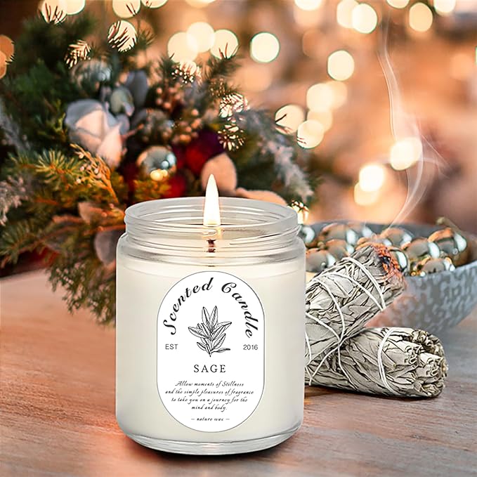 LOSNYA 4 Pack Candles for Home Scented, Lavender Candles, 28 oz 200 Hour Long Lasting Aromatherapy Candle Set, Candle Gift Set for Women, Perfect for Birthday Gifts - Bloomnest