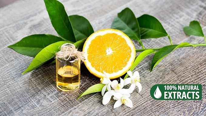 Bless-Orange-Blossom 100%-Natural-Handmade-Hand-Dipped-Incense-Sticks Organic-Chemicals-Charcoal-Free Purification-Relaxation-Positivity-Yoga-Meditation Best-Woods-Scent (100 Sticks(5.25 OZ))