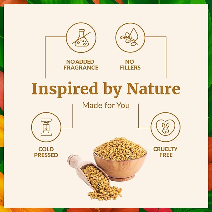 SVA Fenugreek Oil 4oz (118ml) Premium Carrier Oil with Dropper for Hair Care, Hair Oiling, Scalp Massage & Skin Care - Bloomnest