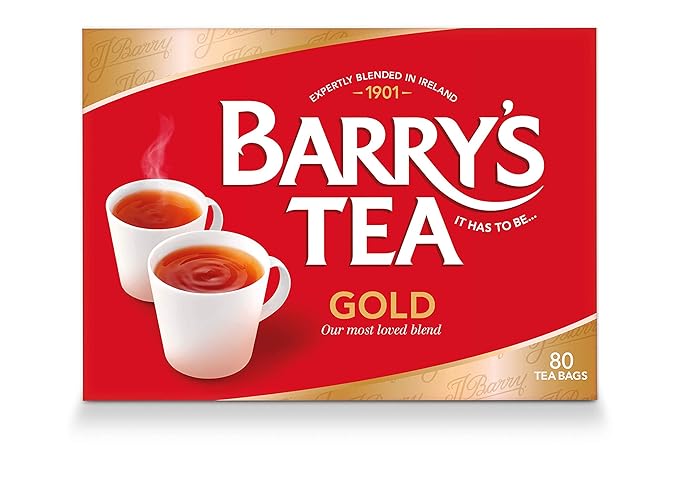 Barry's Tea Gold Blend 80 Teabags (6 Pack), fresh from Barry's Tea in Ireland - Bloomnest