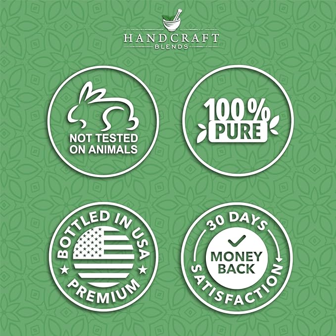 Handcraft Blends Tea Tree Essential Oil – Huge 4 Fl Oz – 100% Pure and Natural – Premium Grade Essential Oil for Diffuser and Aromatherapy, Skin, Massage, Candle and Soap Making Fragrance - Bloomnest