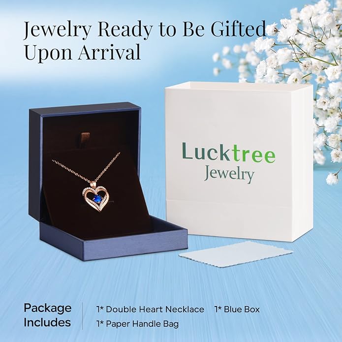 18K Rose Gold Necklaces for Women Birthday Gifts for Women Jewelry for Women Birthday Gifts for Wife Girlfriend Daughter Wife Birthday Gifts for Anniversary Mothers Day Christmas Valentines Gifts - Bloomnest