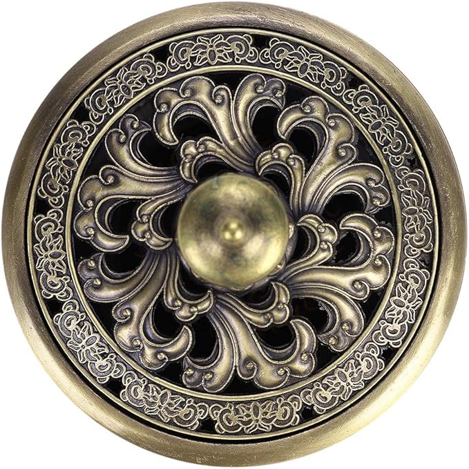 Incense Burner Cone Incense Holder Censer with a Dustproof Lid Exquisite Alloy Decoration for Bedroom Kitchen Teahouse Office - Bloomnest