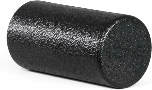 Tone Fitness High Density EPP Foam Exercise Foam Roller for Yoga, Pilates, Stretching, Massage, and Recovery | Multiple Sizes and Colors