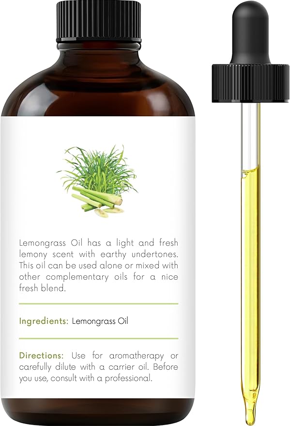 Handcraft Blends Lemongrass Essential Oil – 1 Fl Oz – 100% Pure and Natural – Premium Grade Essential Oil for Diffuser and Aromatherapy, Skin, Massage, Candle and Soap Making Fragrance - Bloomnest