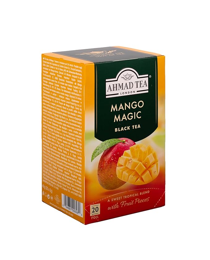 Ahmad Teas - Mango Black Tea 1.4oz - 20 Tea Bags - Bloomnest
