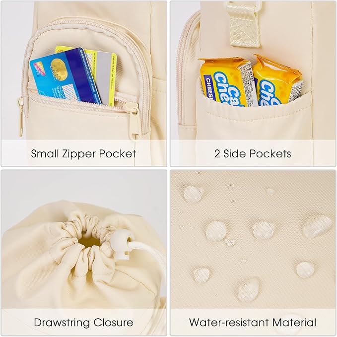 sportsnew Water Bottle Holder with Strap 32oz 40oz Insulated Water Bottle Carrier Sling Bag with Phone Pocket Crossbody sportsnew