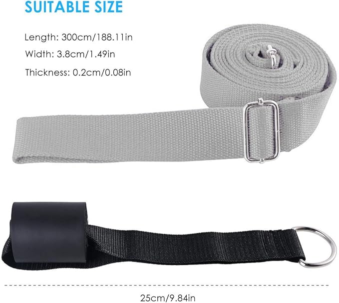 Leg Stretcher, Door Flexibility & Stretching Leg Strap - Great for Ballet Cheer Dance Gymnastics or Any Sport Leg Stretcher Door Flexibility Trainer Premium Stretching Equipment - Bloomnest