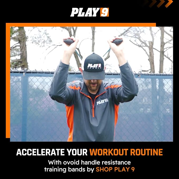 Play 9 Sports Resistance Exercise Bands Baseball Activation Elastic Training Athletes Equipment Bands - Bloomnest