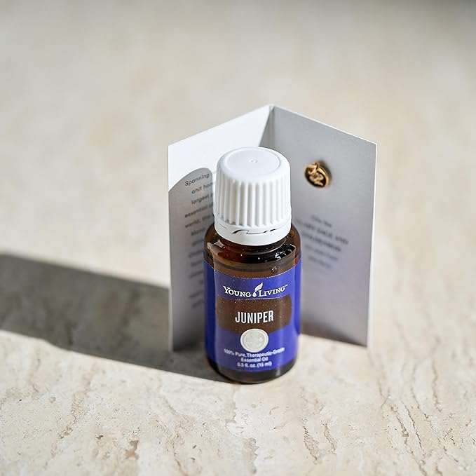 Young Living Juniper Essential Oil | 15 ml | Supports a Fresh, Grounding Aroma | Premium for Diffuser, Skincare & Massage | Relaxation & Focus - Bloomnest