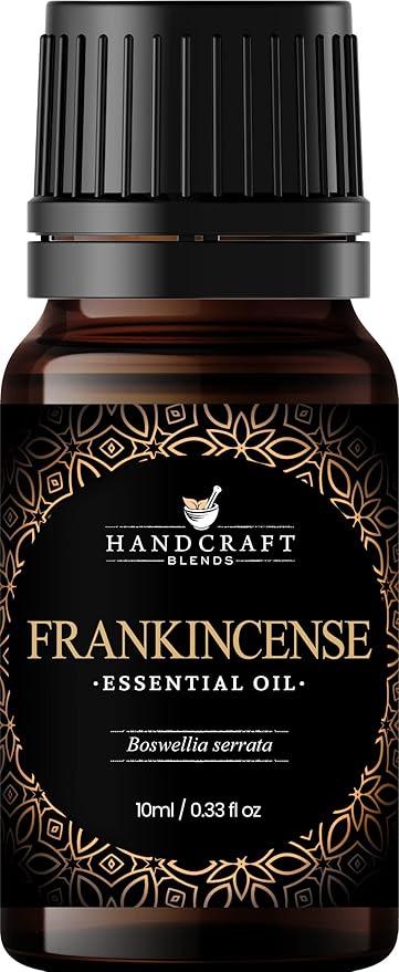 Handcraft Blends Frankincense Essential Oil – 0.33 Fl Oz – 100% Pure and Natural – Premium Grade Essential Oil for Diffuser and Aromatherapy, Skin, Massage, Candle and Soap Making Fragrance - Bloomnest
