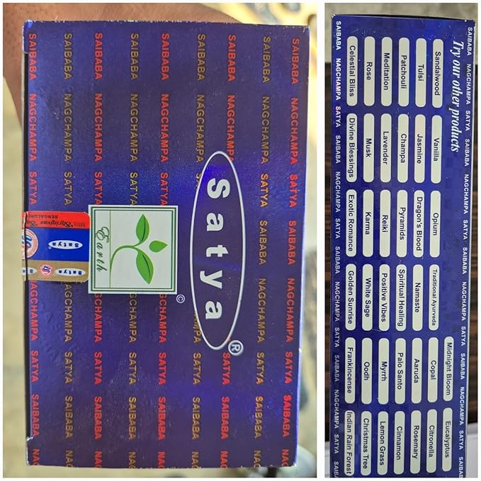 Satya Nag Champa 200 gram Incense Sticks for Positivity, Meditation, Relaxation, Yoga, Healing by Giftbrit