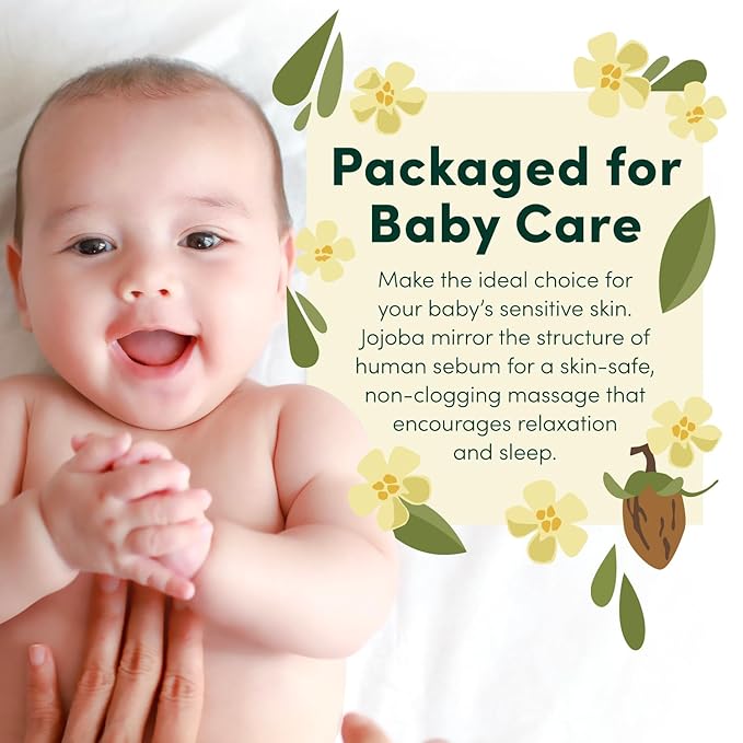 HobaCare Bulk Jojoba Oil - 100% Pure Hexane Free Unrefined Carrier Oil for Soap Making, Hair, Face, Beard, Scalp, Skincare Spa - Natural, Vegan, Long Shelf Life (128 oz Gallon) - Bloomnest