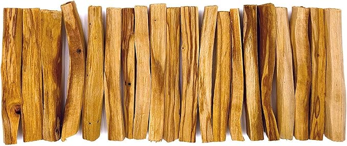 Palo Santo Sticks - Incense Sticks for Spiritual Cleansing, Stress Relief, Meditation Accessories, Home Fragrance - Sustainably Wild Harvested - Pack of 20 - Alternative Imagination