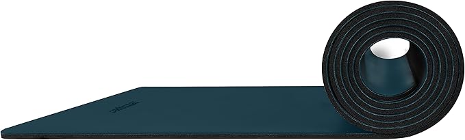 Retrospec Laguna 5mm Yoga Mat - Fitness Mat for Women, Men & Children, Slip-Resistant and Moisture Absorbing Exercise Mat for Home, Pilates, Yoga and Floor Workouts - Bloomnest