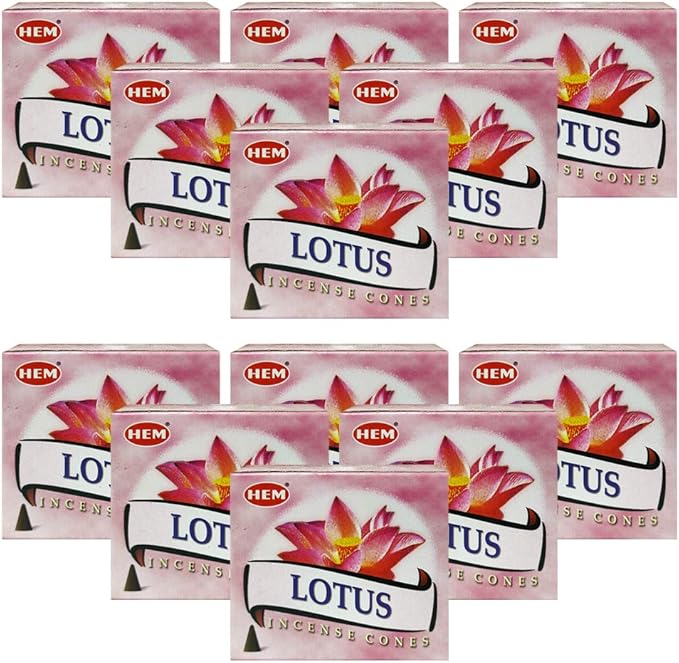 Lotus Incense Cones and Cone Incense Burner Bundle Insence Insense Hem Incense TRUMIRI