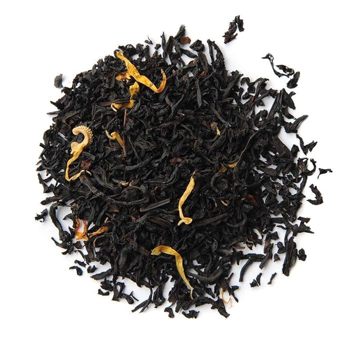 Organic Positively Tea Company, Pumpkin Spice Black Tea, Loose Leaf, 4 Ounce - Bloomnest