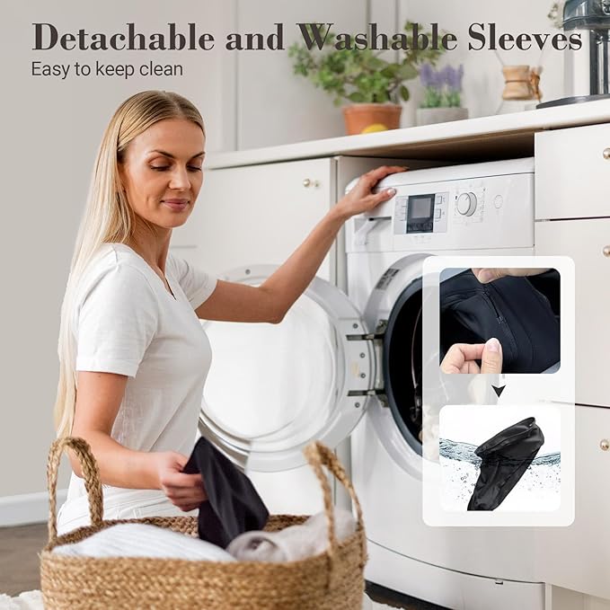 FSA Eligible Foot Massager with Heat - Kneading Feet Massager for Plantar Fasciitis,Neuropathy,Shiatsu Foot Massager with Compression,Gifts for Women Men