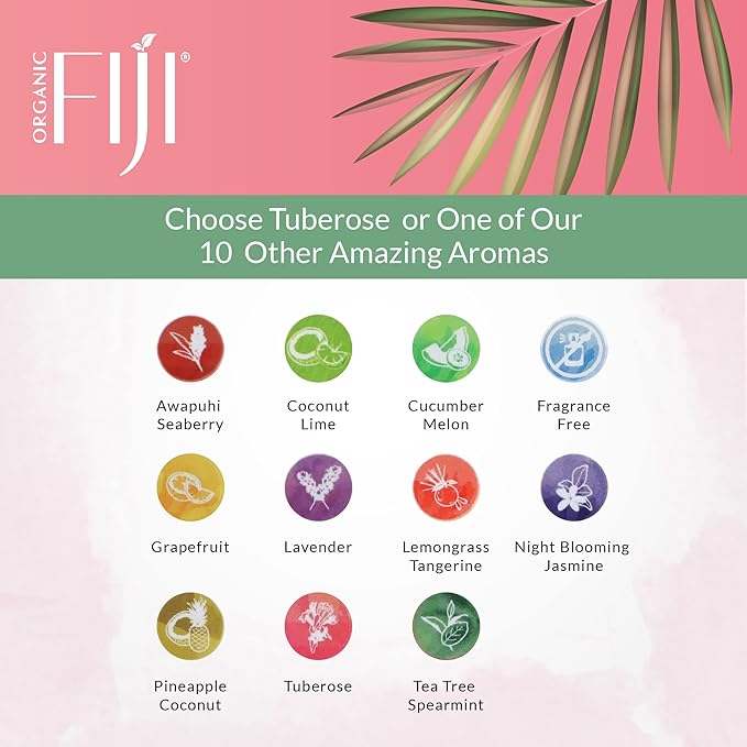 Coco Fiji Face & Body Lotion Infused With Coconut Oil | Lotion for Dry Skin | Moisturizer Face Cream & Massage Lotion for Women & Men | Tuberose 12 oz, Pack of 1 - Bloomnest