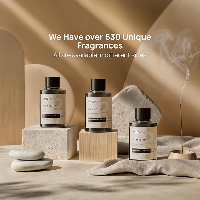 VINEVIDA [16 Oz] Inspired by: Palo Santo; Diffuser Oil Refill | Premium Scent Diffuser Oil for Home - Bloomnest