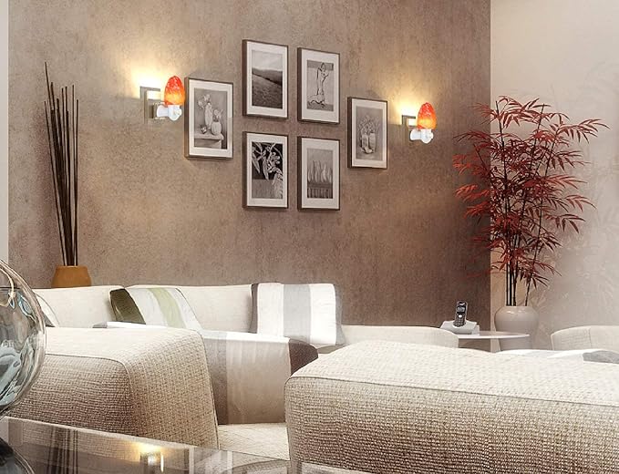 Spantik Pink Himalayan Salt Lamps - Hand Carved, Natural Night Lights for Bedrooms and Home Decor