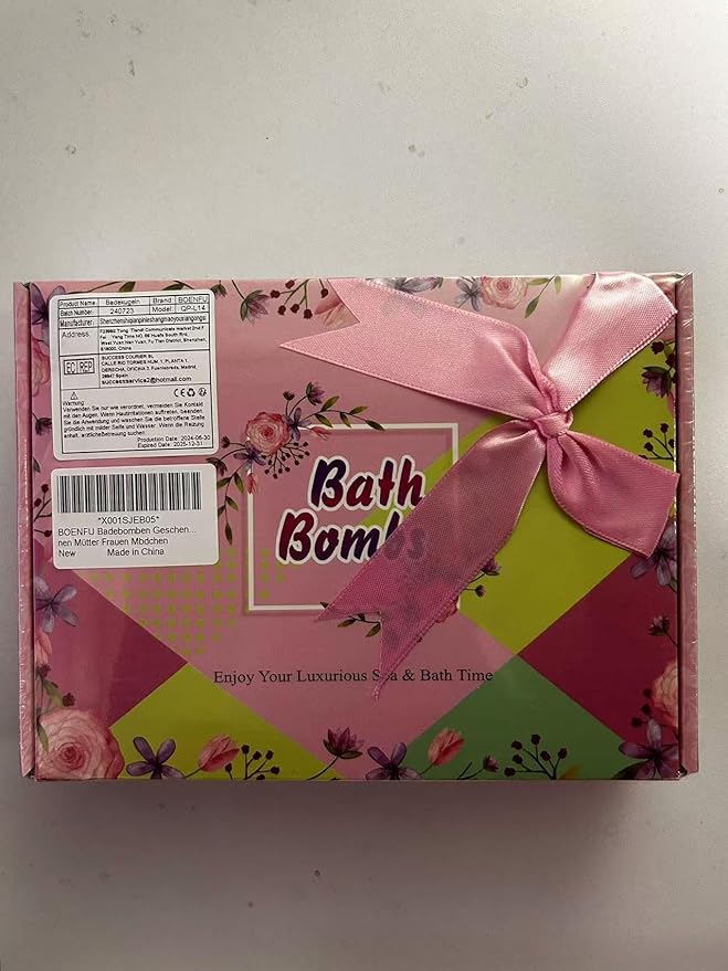 Bath Bombs for Women Relaxing Gifts Set 12 Handmade Organic Bath Bombs Amazing Present for Her, Wife, Girlfriend, Mother - Bloomnest