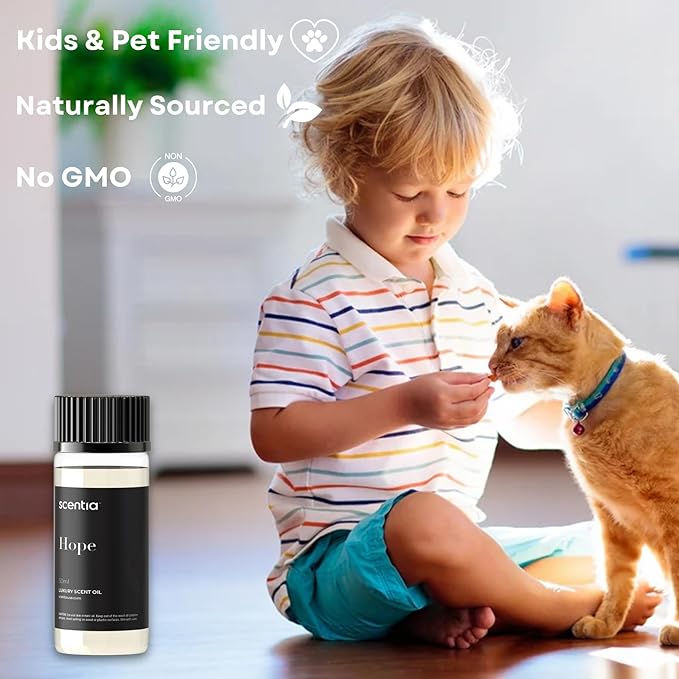 Chance-Inspired Diffuser Oil Refill- Scentia Hope Dupe Fragrance Oil Blend, Home Luxury Scents, Essential Oil Sets for Aromatherapy, Humidifiers & Candle Making | 50ml, 1.69FlOz, Mothers Day Gift Scentia