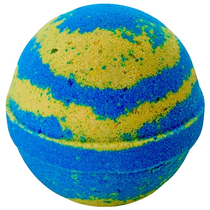 Squishy Bubble Bath Bomb for Kids with Surprise Toy Inside by Two Sisters Spa. Large 99% Natural Fizzy. Moisturizes Dry Sensitive Skin. Releases Color, Scent, and Fizz. - Bloomnest