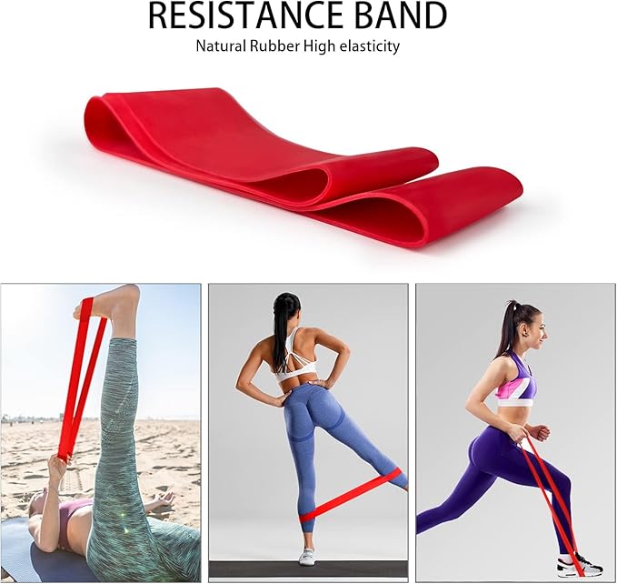 5 in 1 Foam Roller Set, Trigger Point Foam Roller Patented, Massage Stick, Massage Ball, Resistance Band for Deep Muscle Massage Pilates Yoga, Fitness Exercise for Whole Body - Bloomnest