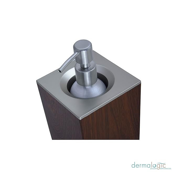 DERMALOGIC Massage Oil Warmer for Pro Spa Massage, Home Lotion Warmer with Aluminum Bottle Pump Set, Plug-in Oil Heater Beauty Salon Treatment Equipment - Bloomnest