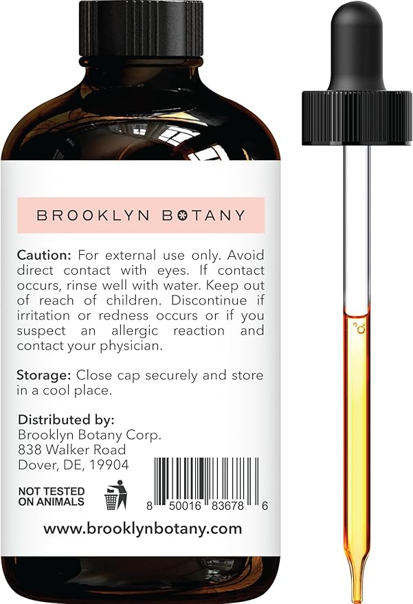 Brooklyn Botany Grapefruit Essential Oil - Huge 4 Fl Oz - 100% Pure and Natural - Premium Grade with Dropper - for Aromatherapy and Diffuser - Bloomnest