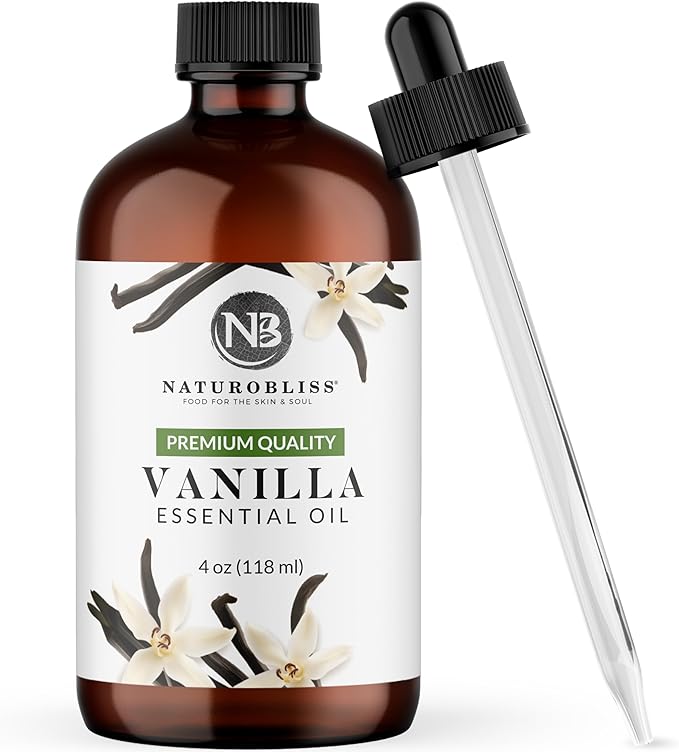 NaturoBliss Vanilla Essential Oil (4oz) Premium Quality - Bloomnest