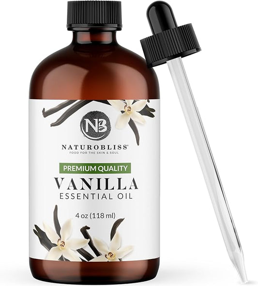 NaturoBliss Vanilla Essential Oil (4oz) Premium Quality - Bloomnest