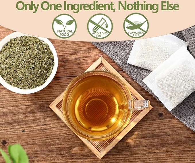 Premium 60 Unsmoked Yerba Mate Tea Bags, Made with 100% Pure Yerba Mate Leaves, No Additives & Caffeine Free. - Bloomnest