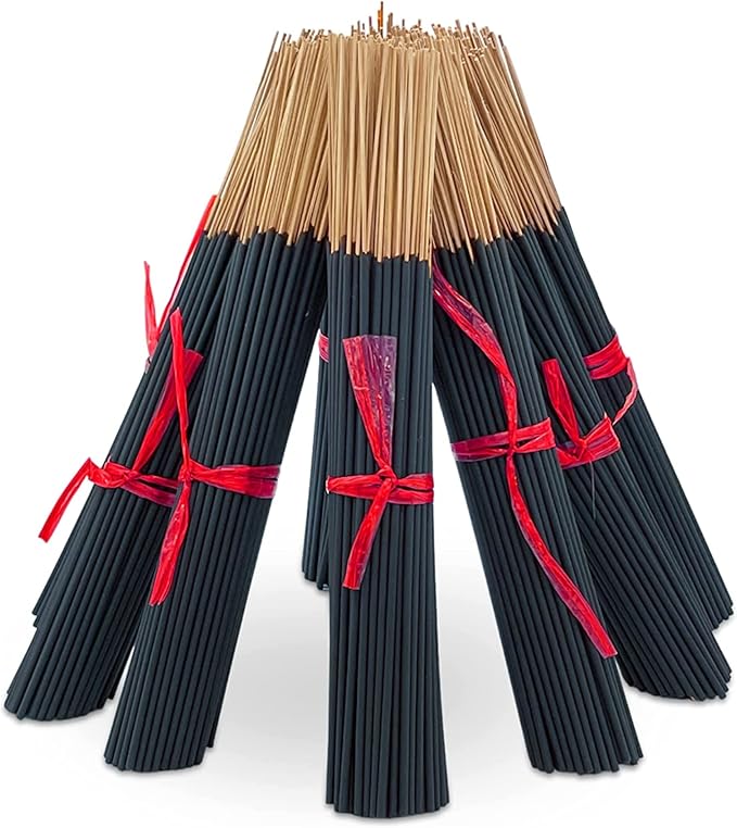 Balsam and Cedar Incense Sticks 11" - 1 Bundle 85 to 100 Sticks - Smooth and Clean Long Burn Time, 45 to 60 Minutes. - Bloomnest