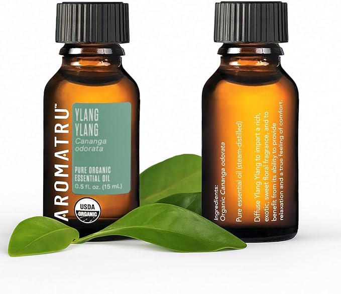 Sensual Essential Oil Kit – Patchouli, Ylang Ylang, Geranium, and Rhododendron Leaf – Organic & Wildcrafted – ISO Certified – No Synthetic Fillers – Ethically Sourced - Bloomnest