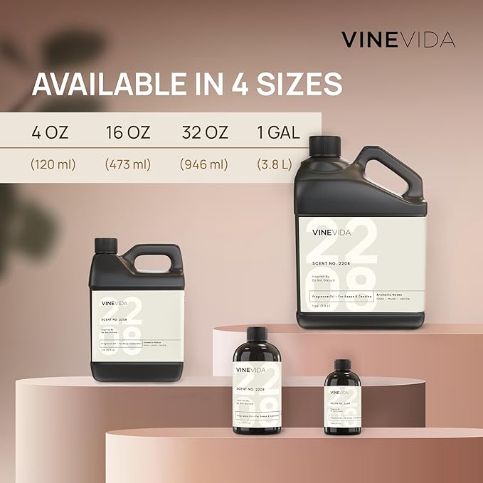 VINEVIDA [4 Fl Oz] Ocean Rain Fragrance Oil for Cold Air Diffusers, Essential Oils for Diffuser Oil Refill & Air Freshener Room Spray - Bloomnest