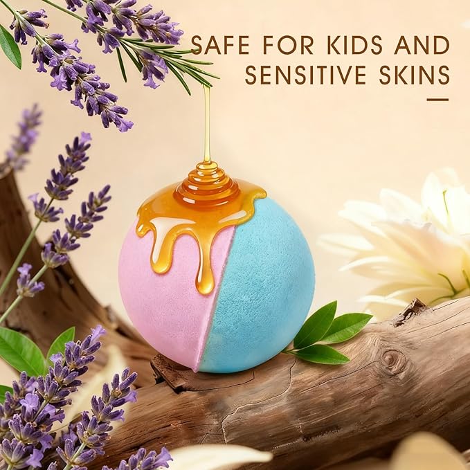 Valentines Day Gifts for Women - Bath Bomb with Surprise Inside, Bath Bomb Gift Set for Sister, Wife, Mom, Son, Daughter｜Spa Gift Set Christmas Gift Idea for Boys Girls Gifts