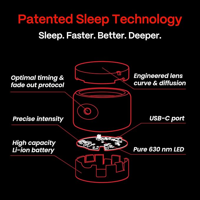 Helight Red Light Therapy Sleep Device Family Bundle – 630nm Pure Red Light Lamp Sleep Aid to Support Deep Relaxation – Rest Lamp Backed by Science for Adults & Kids Bedrooms - Pack of 2 - Bloomnest