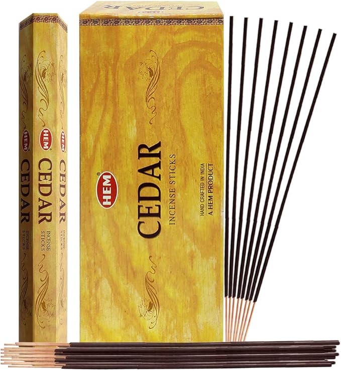TRUMIRI Cedar Incense Sticks & Holder Bundle TRUMIRI