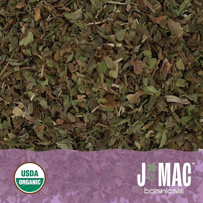 J Mac Botanicals Organic Peppermint Leaf Tea - Bloomnest