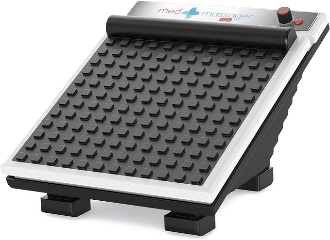 MedMassager Foot Massager Plus | Deep Tissue Massage Therapy, at-Home Massager, Dual Speed, Portable & Compact, Fast Relief from Neuropathy, Improves Blood Circulation MMF07
