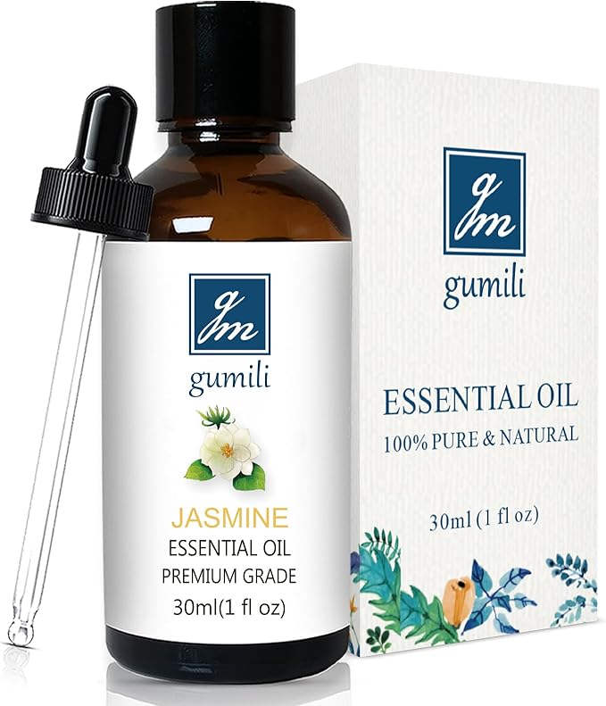 Jasmine Essential Oil, Fragrance Oil Scent Oils for Soap, Dryer Balls, Diffusers, Laundry, Bath Salts - 1 oz/30ml - Bloomnest