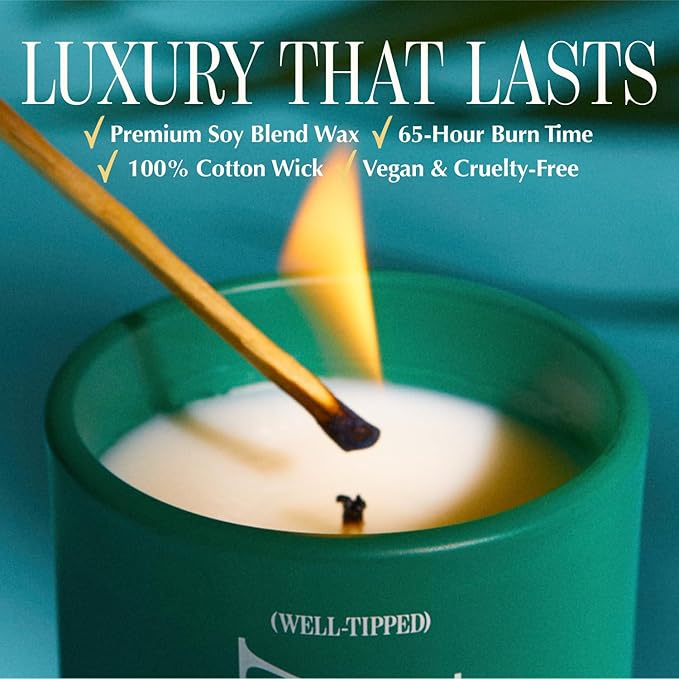Vacation Well-Tipped Pool Boy Candle, Luxury Coconut Candle with Pool Water, Solar Musk & Banana Scent, Premium Gift for Home Decor & Beach Lovers - Bloomnest