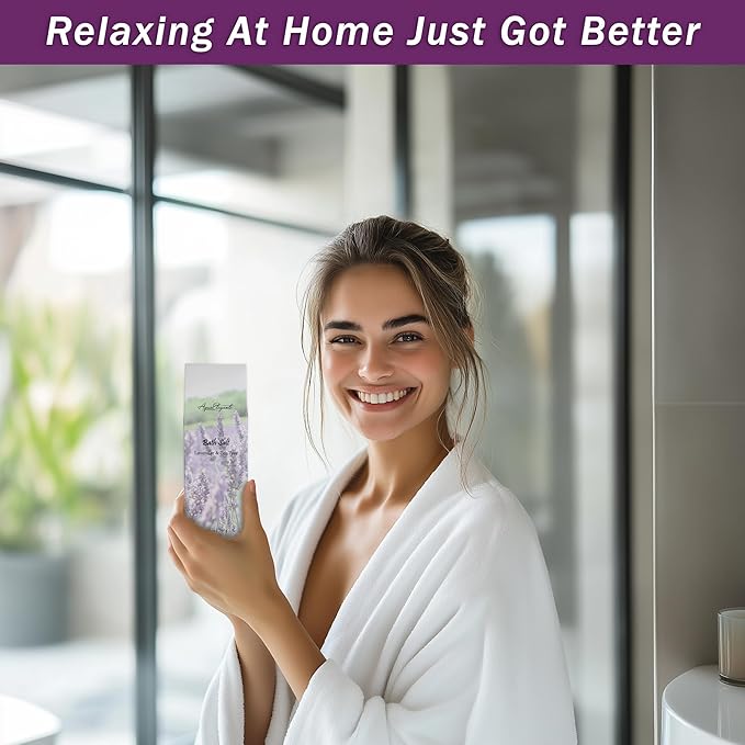 Spa Baskets For Women - Luxury Bath Set With Lavender & Tea Tree Oil - Spa Kit Includes Wash, Bubble Bath, Lotion, Bath Salts, Body Scrub, Hand Cream, Shower Puff, Bathbombs, Soap and Towel - Bloomnest